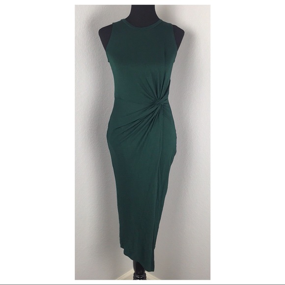 warehouse western midi denim dress